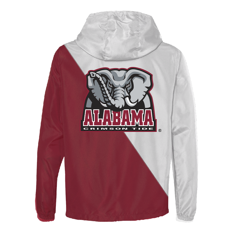 Alabama Crimson Tide Two Tone Windbreaker