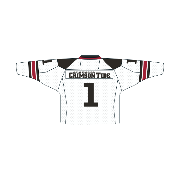 Alabama Crimson Tide Fashion Cropped Hockey Jersey