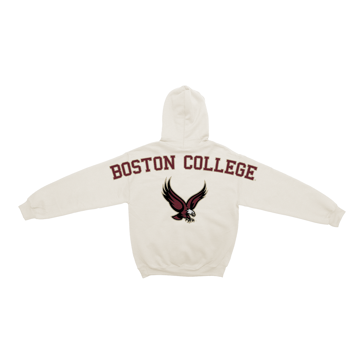 Boston College Eagles Bone Chenille Pullover Hoodie
