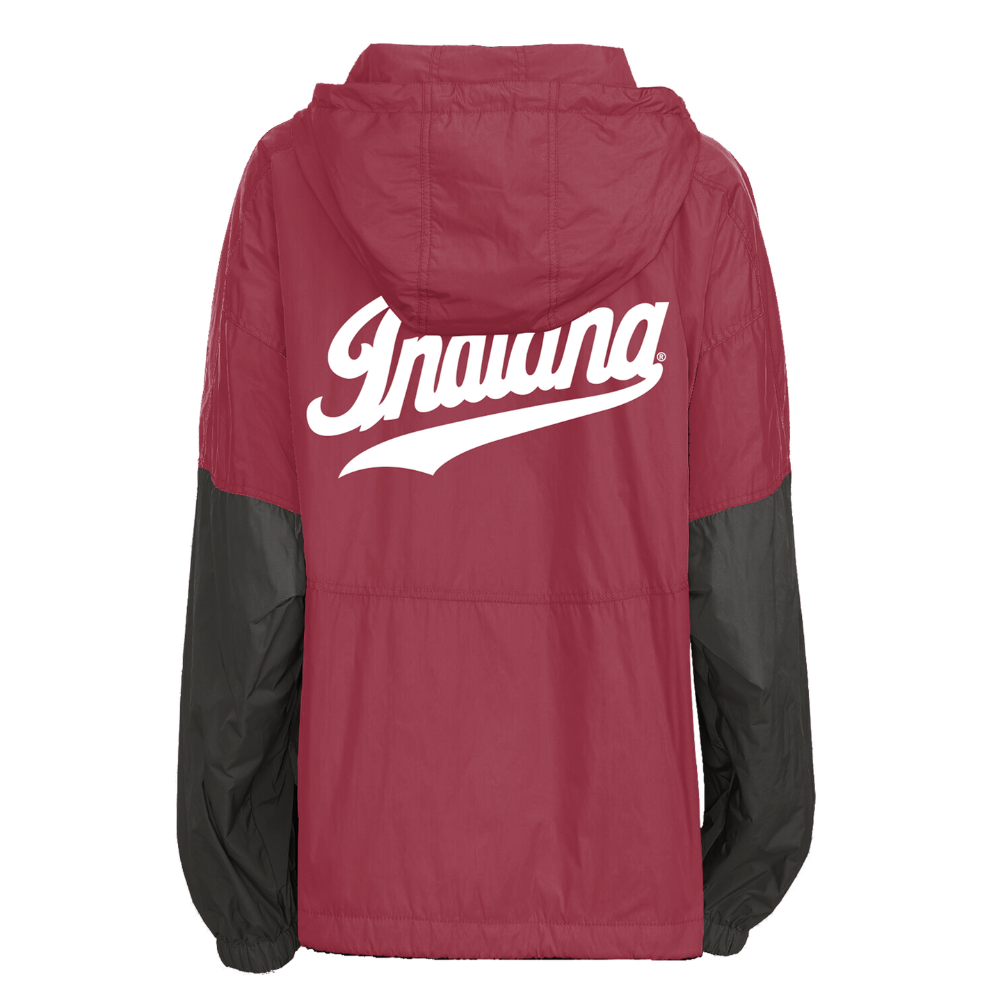 Indiana Hoosiers Retro Pullover Windbreaker - Candy Stripe