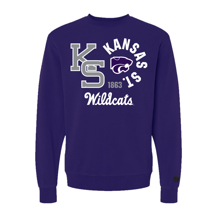 Kansas State Wildcats Retro Blink Sweatshirt