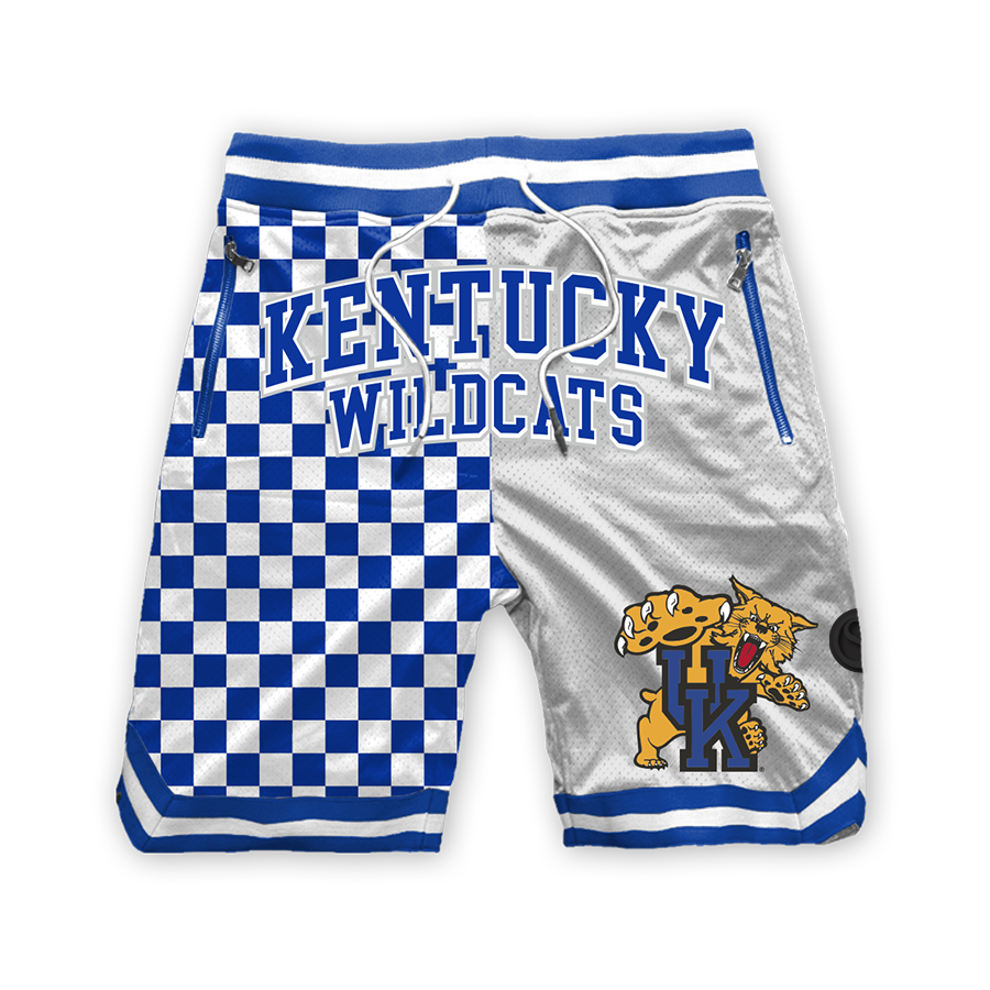 Pantalones cortos de malla de poliéster de los Kentucky Wildcats