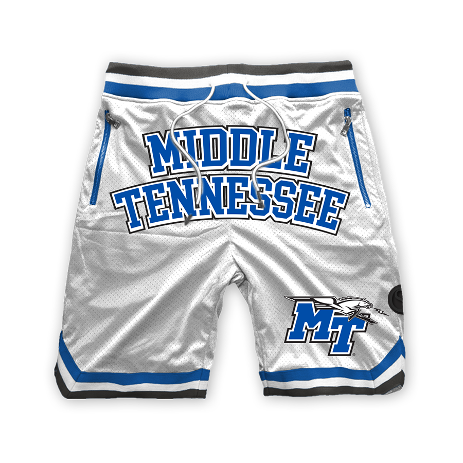 MTSU Blue Raiders Poly Mesh Shorts