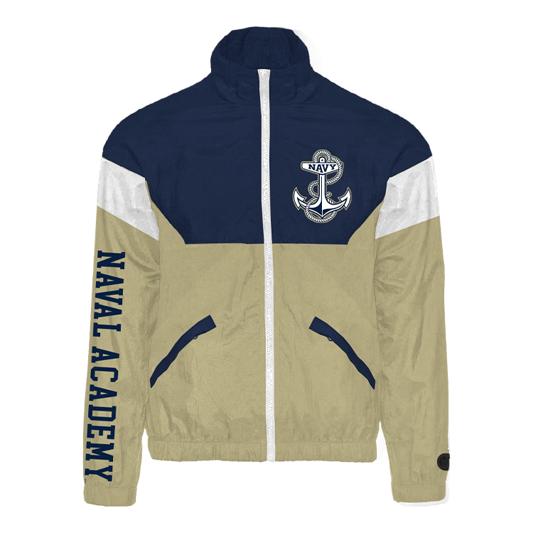 Chaqueta deportiva retro de los guardiamarinas de la marina