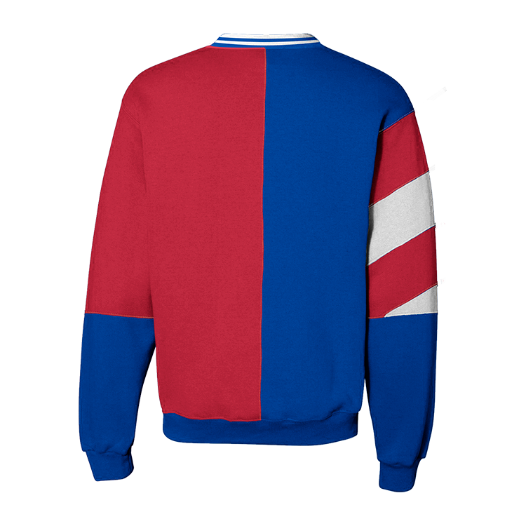 SMU Mustangs Split Crewneck