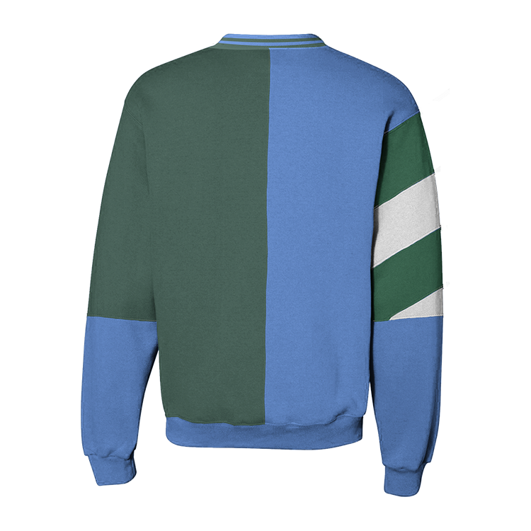 Tulane Green Wave Split Crewneck