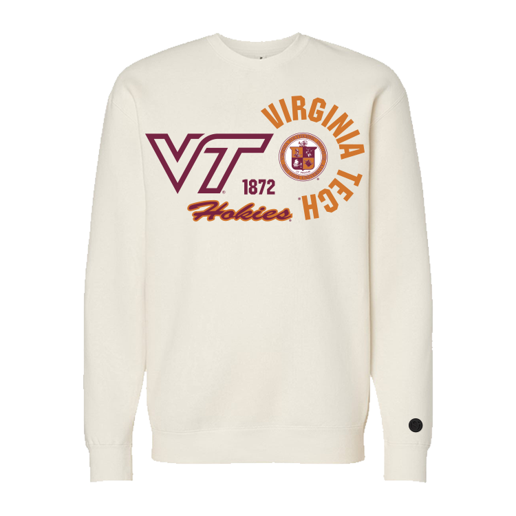 Virginia Tech Hokies Retro Blink Sweatshirt