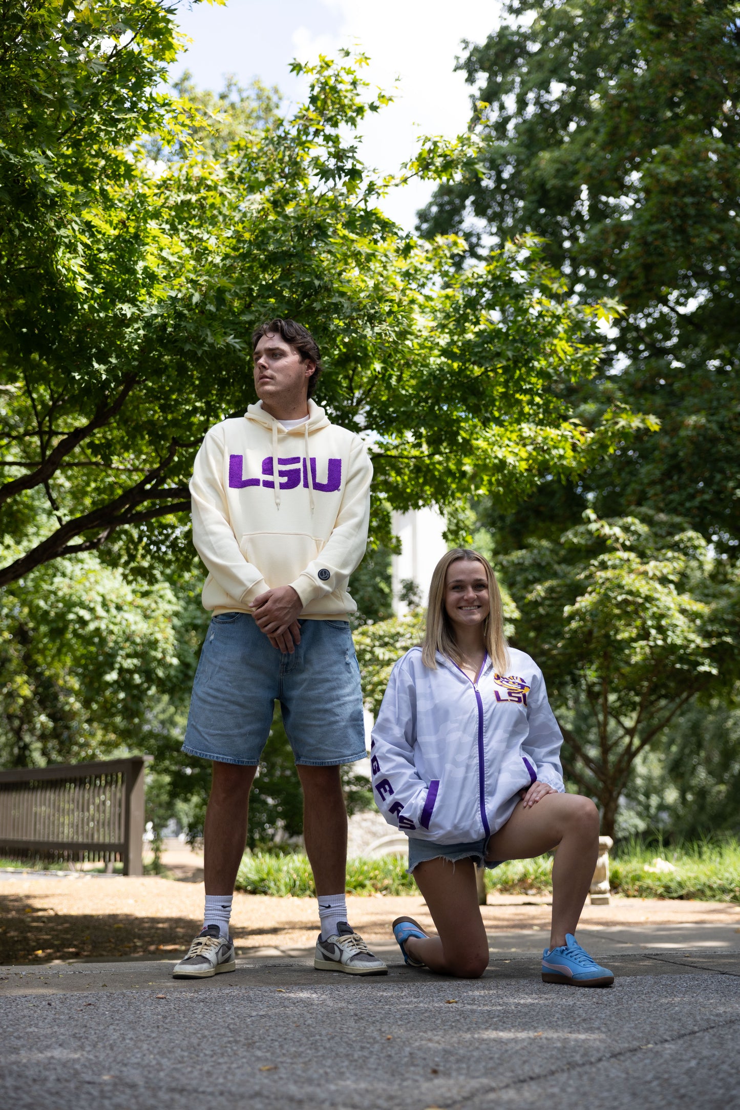 Chaqueta de camuflaje de los LSU Tigers