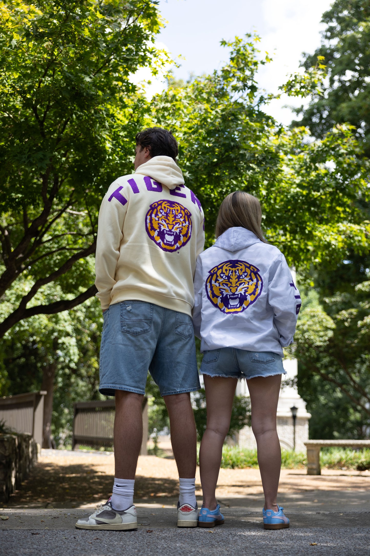 Chaqueta de camuflaje de los LSU Tigers