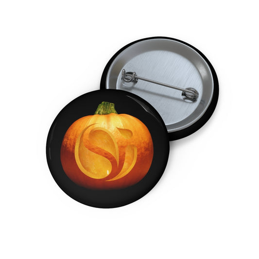 Pumpkin Custom Pin Button