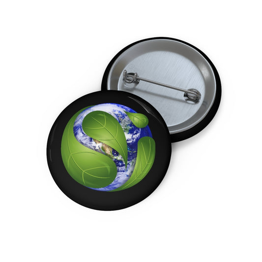 Earth Day Custom Pin Button