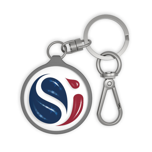 Patriotic Keyring Tag