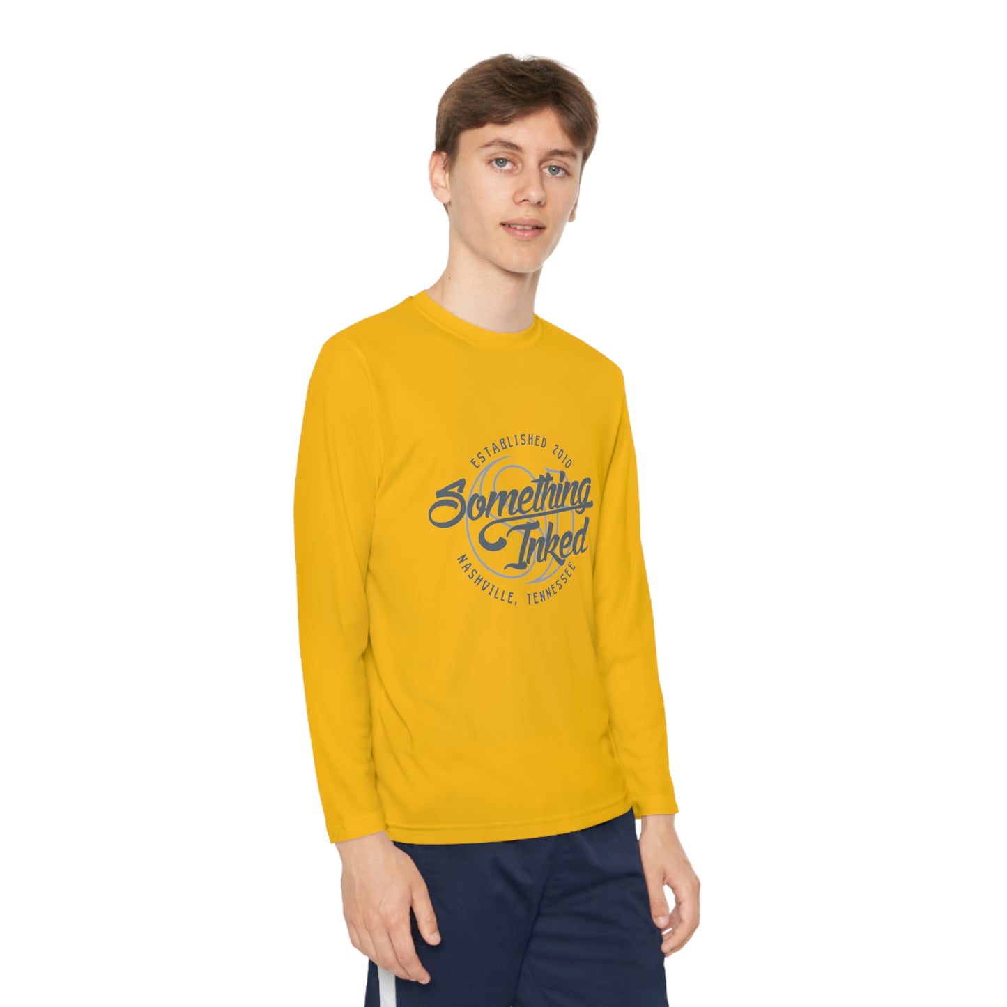 Something Inked Youth Long Sleeve Competitor Tee