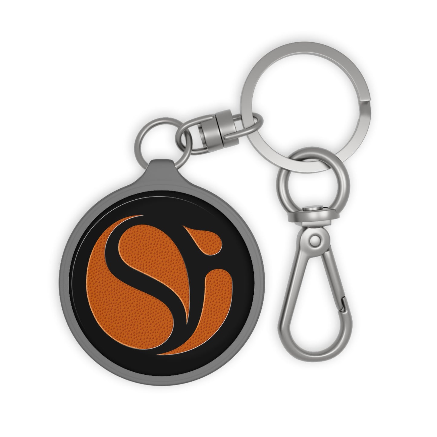 Basketball Keyring Tag