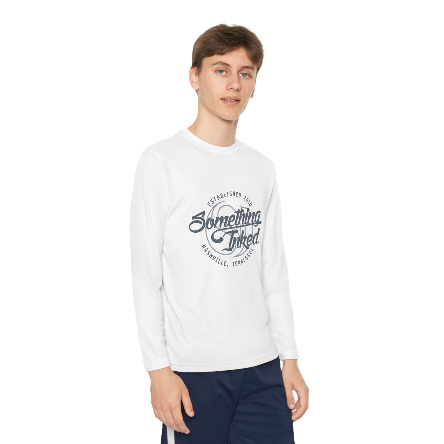 Something Inked Youth Long Sleeve Competitor Tee