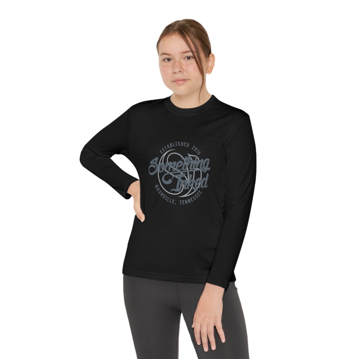 Something Inked Youth Long Sleeve Competitor Tee