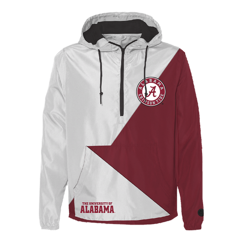 Red Alabama Crimson Tide Windbreaker - Official NCAA Licensed Collegiate Apparel