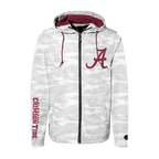 White; red; camouflage Alabama Crimson Tide Hooded Jacket - Official NCAA Licensed Collegiate Apparel
