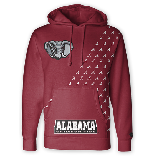 Alabama Crimson Tide Fade Hoodie