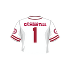 Alabama Crimson Tide Fashion Cropped Baseball Jersey