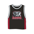 Alabama Crimson Tide Fashion Cropped Basketball Jersey