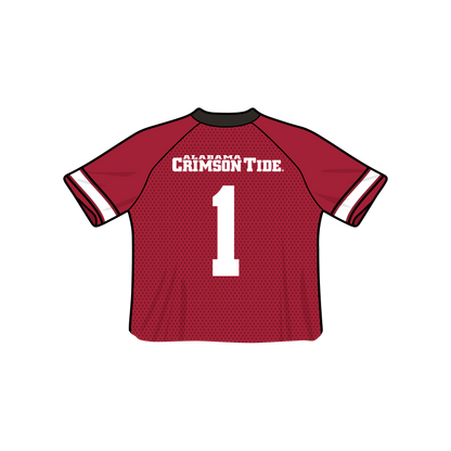 Alabama Crimson Tide Fashion Cropped Football Jersey