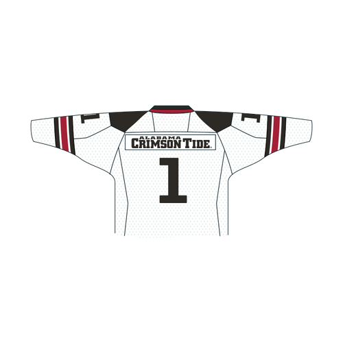Alabama Crimson Tide Fashion Cropped Hockey Jersey