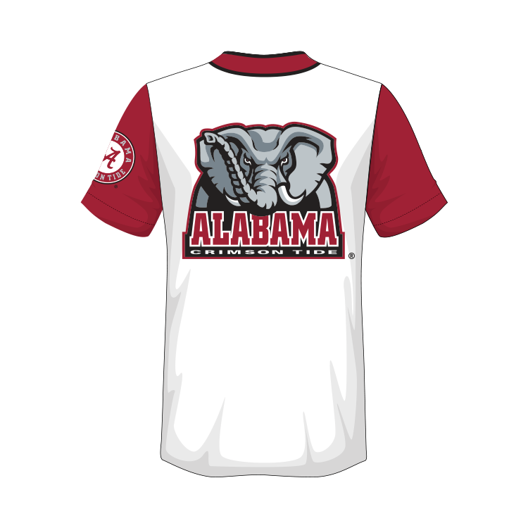 Alabama Crimson Tide Fashion Baseball Jersey