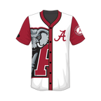 Alabama Crimson Tide Fashion Baseball Jersey
