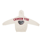 Alabama Crimson Tide Bone Chenille Pullover Hoodie