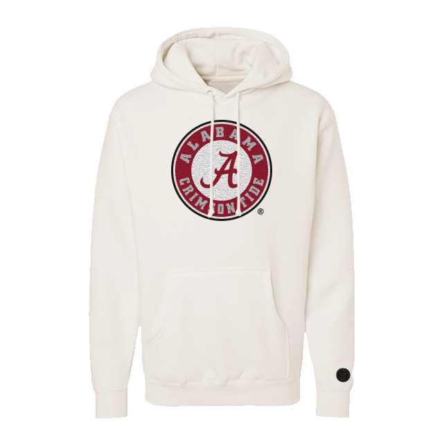 Bone Alabama Crimson Tide Hoodie - Official NCAA Licensed Collegiate Apparel