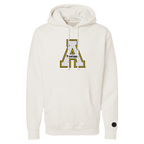 Appalachian State Mountaineers Bone Chenille Pullover Hoodie
