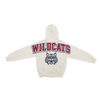 Arizona Wildcats Bone Chenille Pullover Hoodie