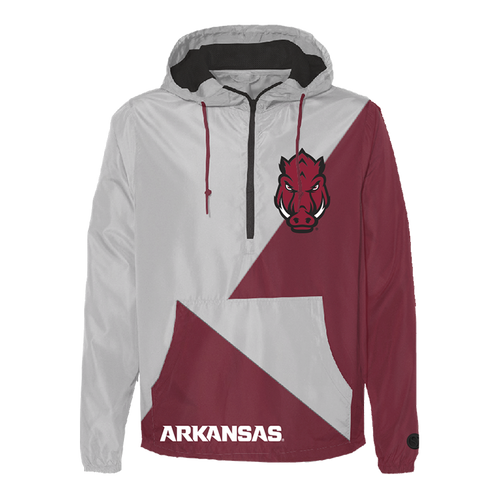 Maroon Arkansas Razorbacks Windbreaker - Official NCAA Licensed Collegiate Apparel