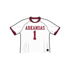 White Arkansas Razorbacks Football Jersey - Official NCAA Licensed Collegiate Apparel