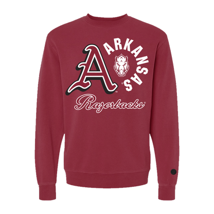 Sudadera retro de los Arkansas Razorbacks