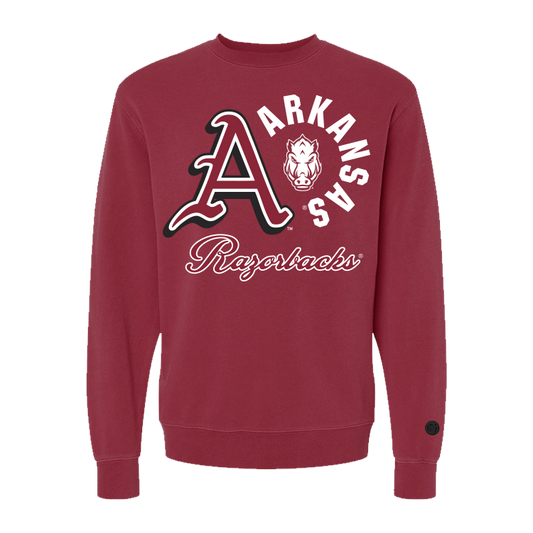 Sudadera retro de los Arkansas Razorbacks