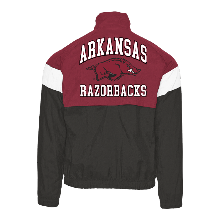 Chaqueta deportiva retro de los Arkansas Razorbacks