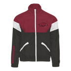 Maroon Arkansas Razorbacks Track Jacket - Official NCAA Licensed Collegiate Apparel