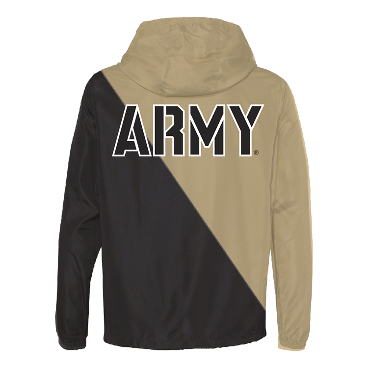 Cortavientos bicolor de los Caballeros Negros del Ejército