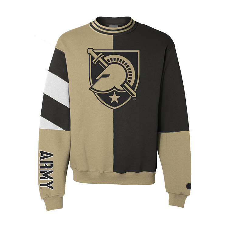 Sudadera con cuello redondo dividido de Army Black Knights