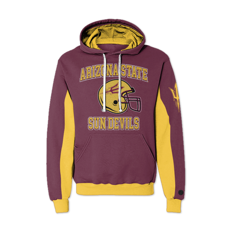 Maroon Arizona State Sun Devils Hoodie - Official NCAA Licensed Collegiate Apparel