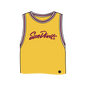Arizona State Sun Devils Fashion Cropped Basketball Jersey