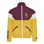 Maroon; gold Arizona State Sun Devils Track Jacket - Official NCAA Licensed Collegiate Apparel