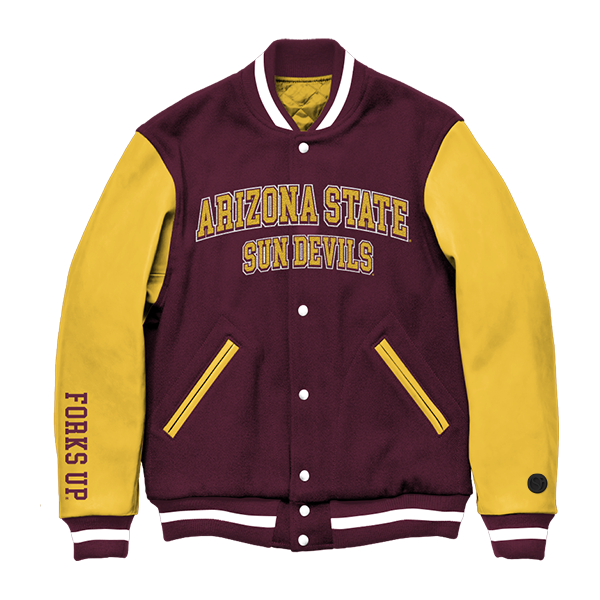 Chaqueta universitaria de los Arizona State Sun Devils