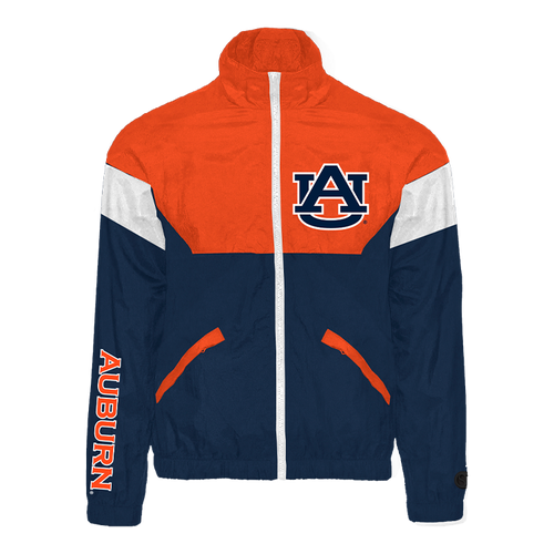 Multicolor; navy Auburn Tigers Track Jacket - Official NCAA Licensed Collegiate Apparel