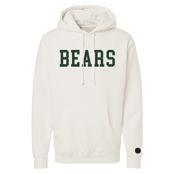 Baylor University Bears Bone Chenille Pullover Hoodie