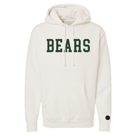 Baylor University Bears Bone Chenille Pullover Hoodie