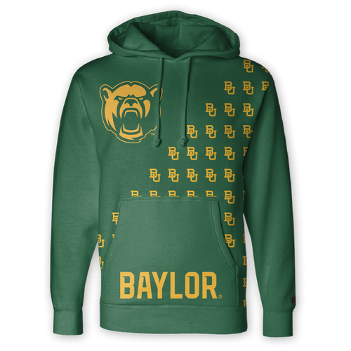 Green Baylor University Bears Hoodie - Official NCAA Licensed Collegiate Apparel