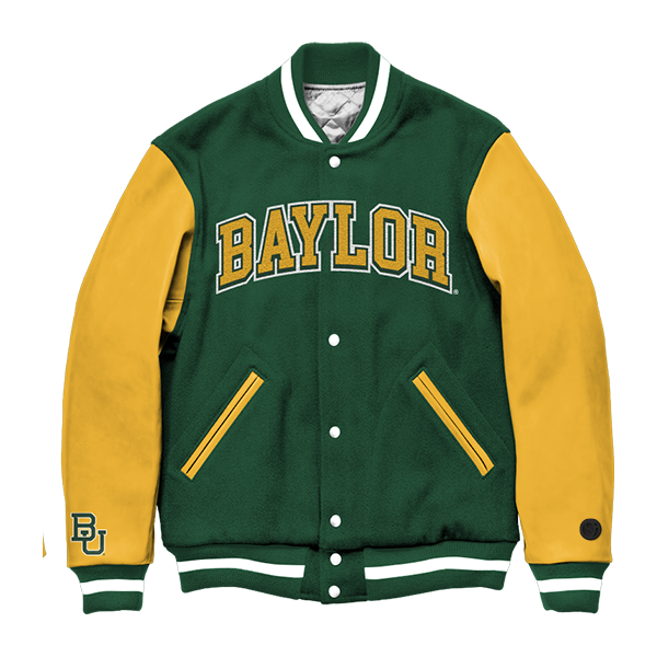 Chaqueta universitaria de los Bears de la Universidad de Baylor